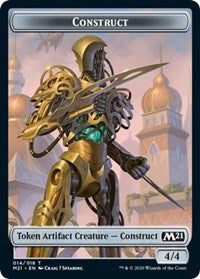 Construct // Zombie Double-sided Token [Core Set 2021 Tokens] | Empire Gaming NC