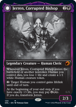 Jerren, Corrupted Bishop // Ormendahl, the Corrupted [Innistrad: Double Feature] | Empire Gaming NC