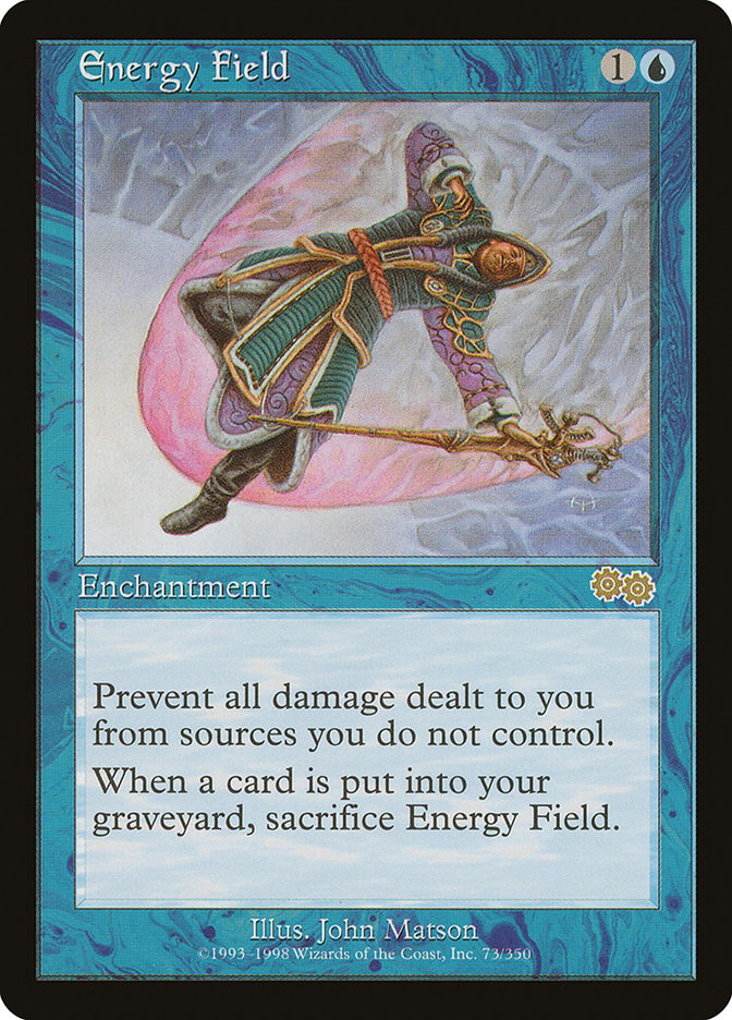 Energy Field [Urza's Saga] | Empire Gaming NC