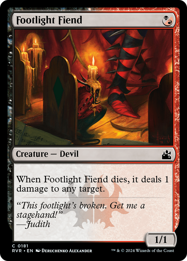 Footlight Fiend [Ravnica Remastered] | Empire Gaming NC