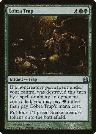 Cobra Trap [Commander 2011] | Empire Gaming NC