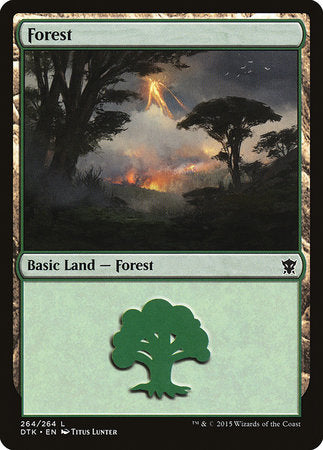 Forest (264) [Dragons of Tarkir] | Empire Gaming NC