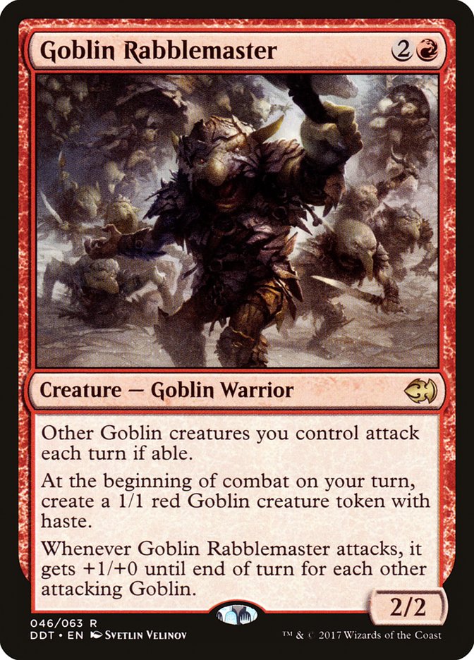 Goblin Rabblemaster [Duel Decks: Merfolk vs. Goblins] | Empire Gaming NC