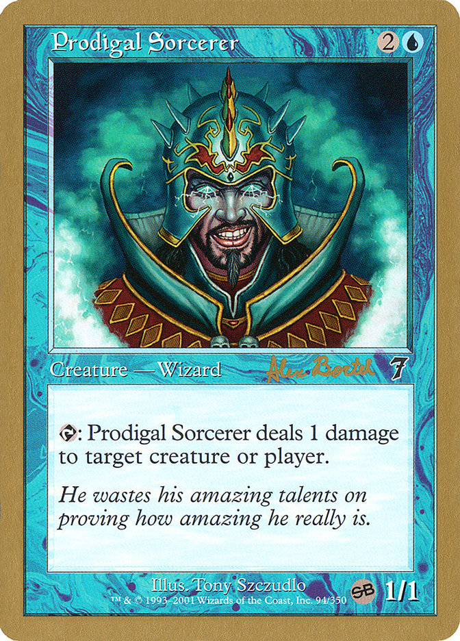 Prodigal Sorcerer (Alex Borteh) (SB) [World Championship Decks 2001] | Empire Gaming NC