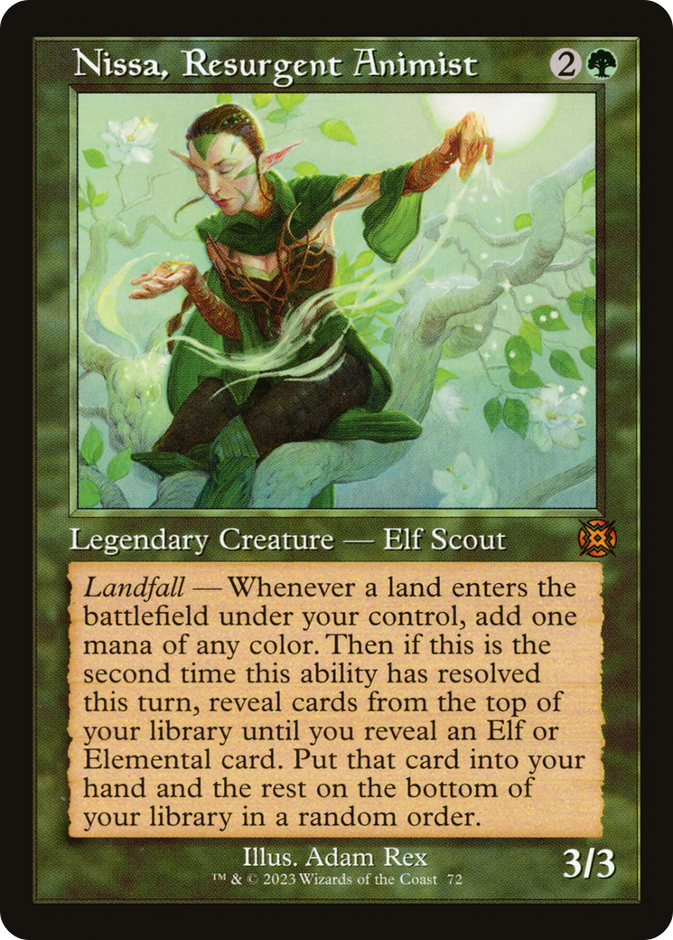 Nissa, Resurgent Animist (Retro) [March of the Machine: The Aftermath] | Empire Gaming NC