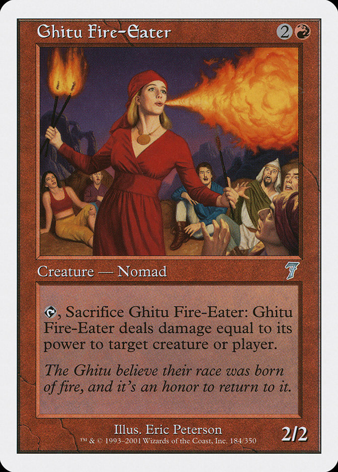 Ghitu Fire-Eater [Seventh Edition] | Empire Gaming NC