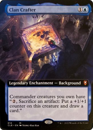 Clan Crafter (Extended Art) [Commander Legends: Battle for Baldur's Gate] | Empire Gaming NC