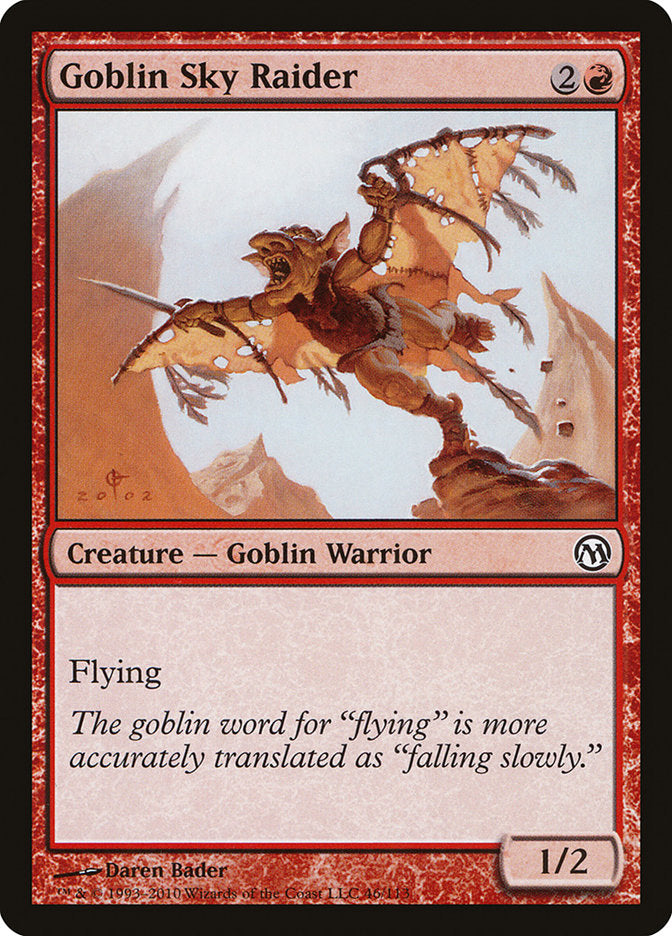 Goblin Sky Raider [Duels of the Planeswalkers] | Empire Gaming NC