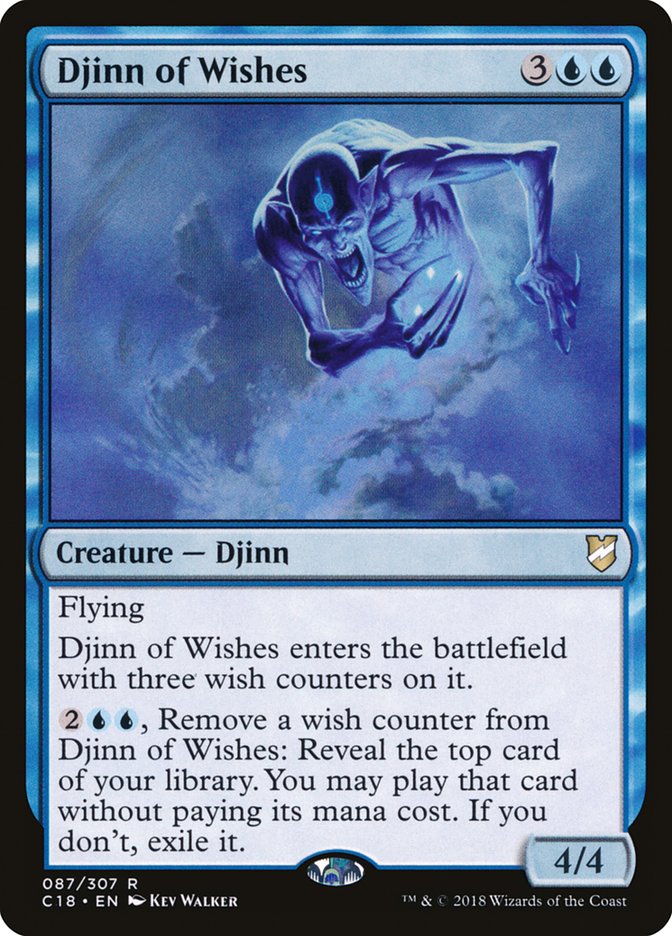 Djinn of Wishes [Commander 2018] | Empire Gaming NC