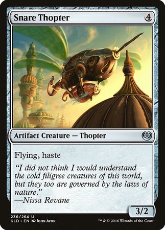 Snare Thopter [Kaladesh] | Empire Gaming NC