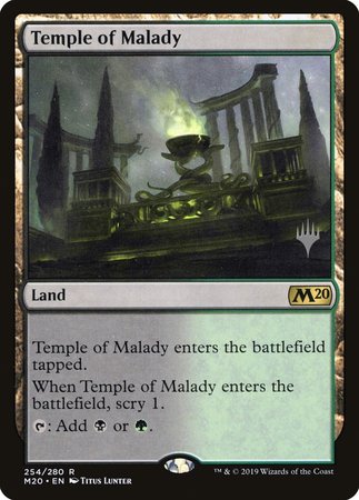 Temple of Malady [Core Set 2020 Promos] | Empire Gaming NC