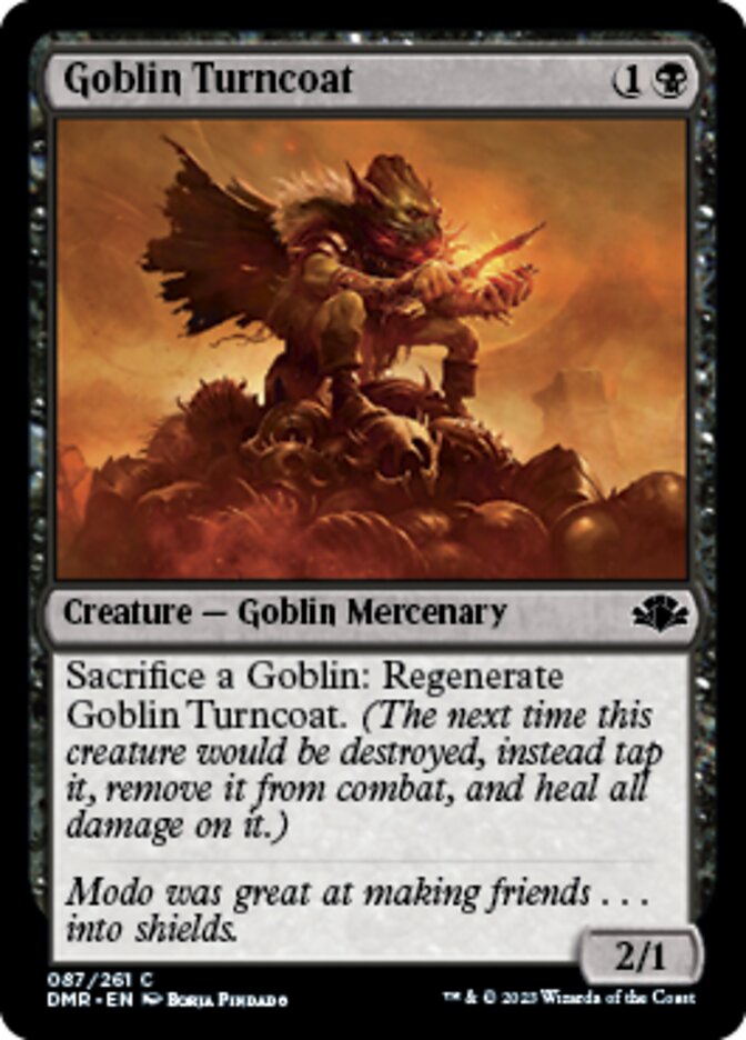 Goblin Turncoat [Dominaria Remastered] | Empire Gaming NC