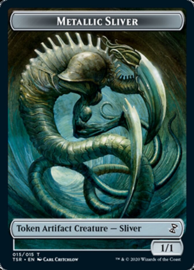 Metallic Sliver [Time Spiral Remastered Tokens] | Empire Gaming NC