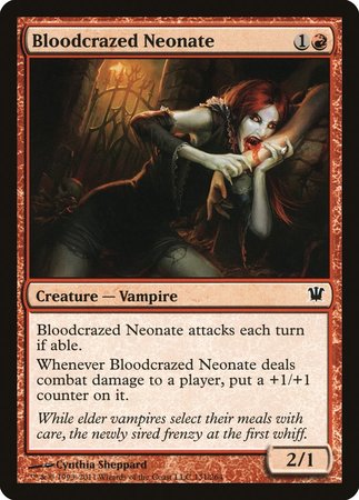 Bloodcrazed Neonate [Innistrad] | Empire Gaming NC