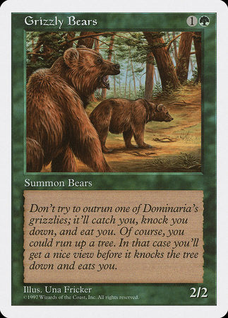 Grizzly Bears [Fifth Edition] | Empire Gaming NC