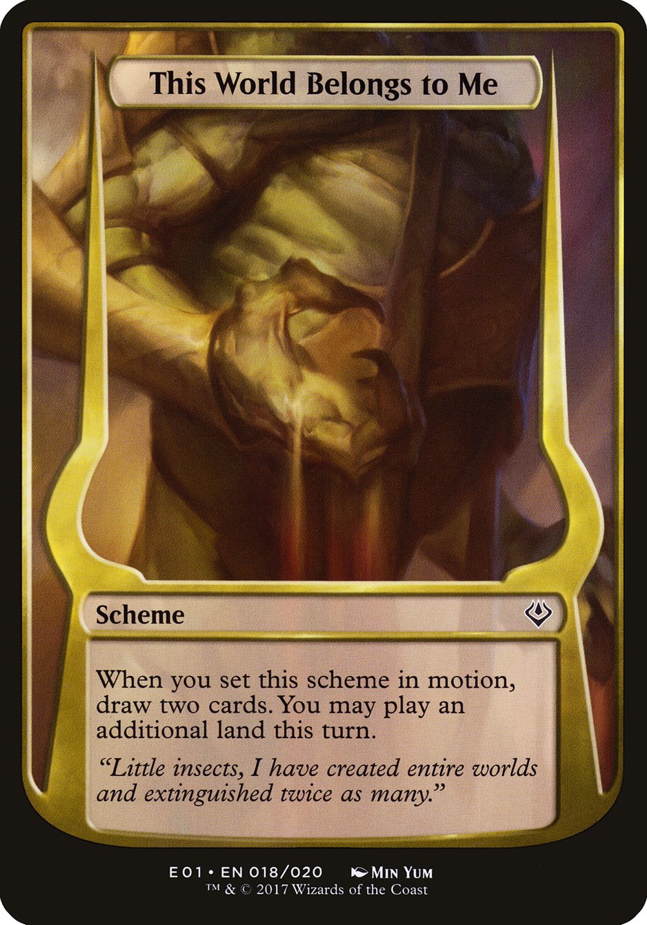 This World Belongs to Me [Archenemy: Nicol Bolas Schemes] | Empire Gaming NC