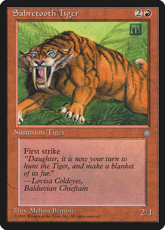 Sabretooth Tiger [Ice Age] | Empire Gaming NC