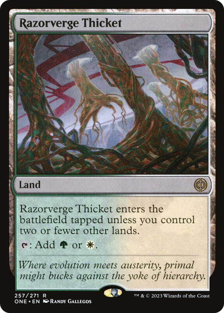 Razorverge Thicket [Phyrexia: All Will Be One] | Empire Gaming NC