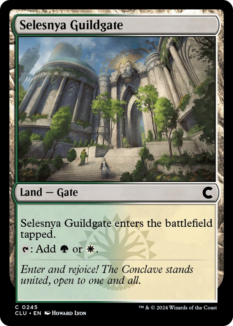 Selesnya Guildgate [Ravnica: Clue Edition] | Empire Gaming NC