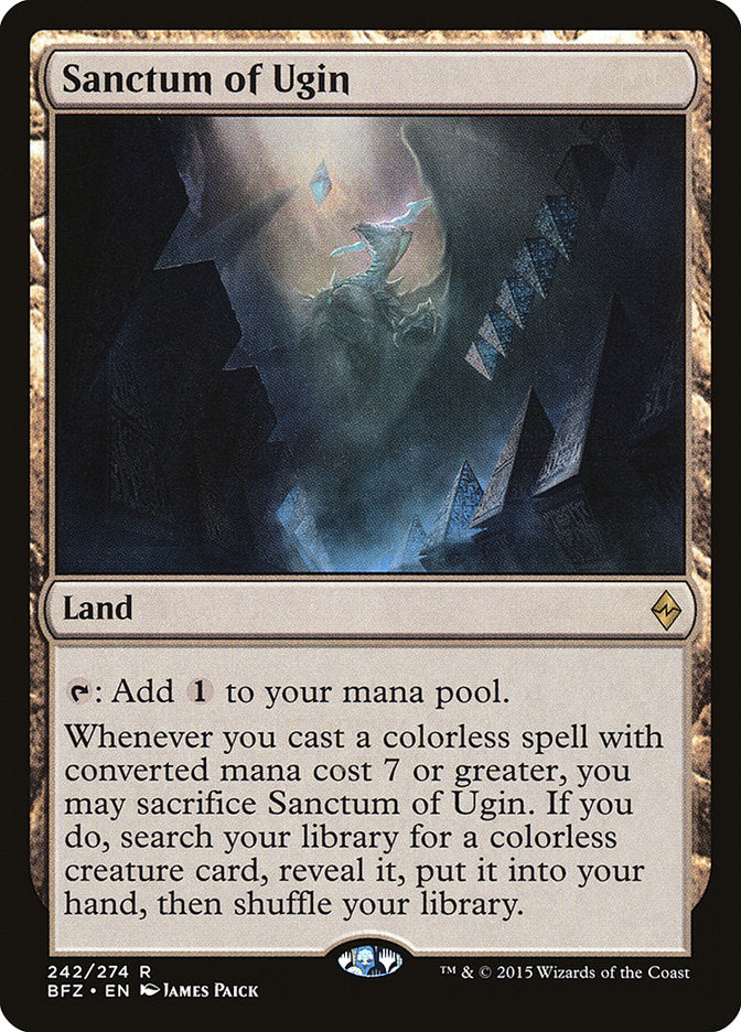 Sanctum of Ugin [Battle for Zendikar] | Empire Gaming NC