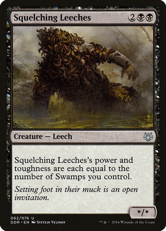 Squelching Leeches [Duel Decks: Nissa vs. Ob Nixilis] | Empire Gaming NC