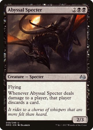 Abyssal Specter [Modern Masters 2017] | Empire Gaming NC