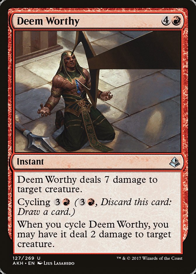 Deem Worthy [Amonkhet] | Empire Gaming NC