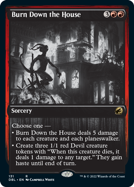 Burn Down the House [Innistrad: Double Feature] | Empire Gaming NC