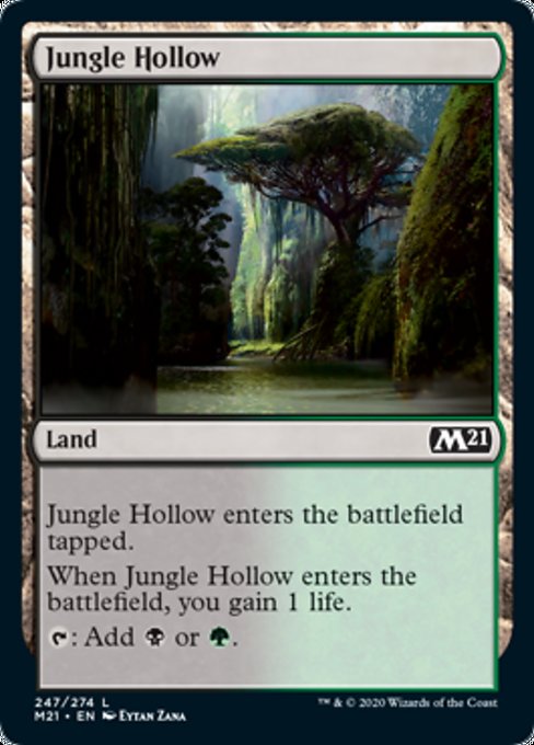 Jungle Hollow [Core Set 2021] | Empire Gaming NC