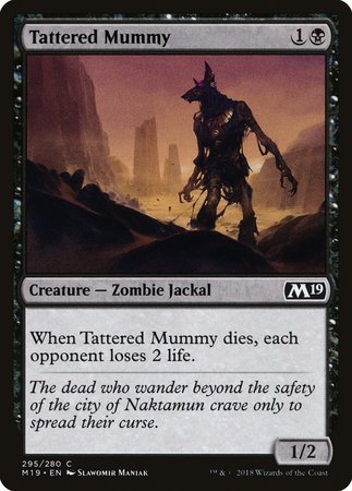 Tattered Mummy [Core Set 2019] | Empire Gaming NC