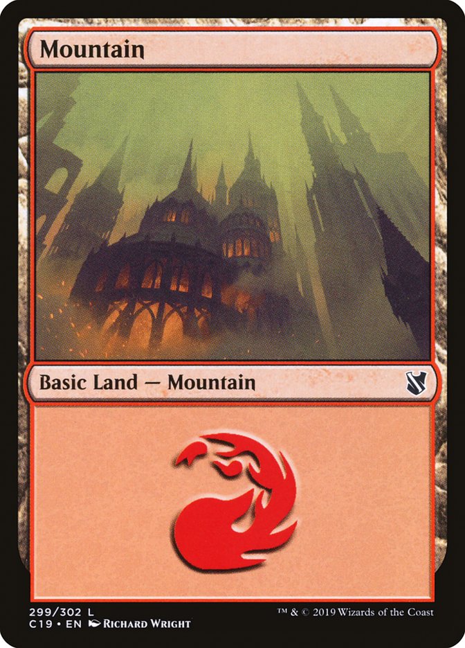 Mountain (299) [Commander 2019] | Empire Gaming NC