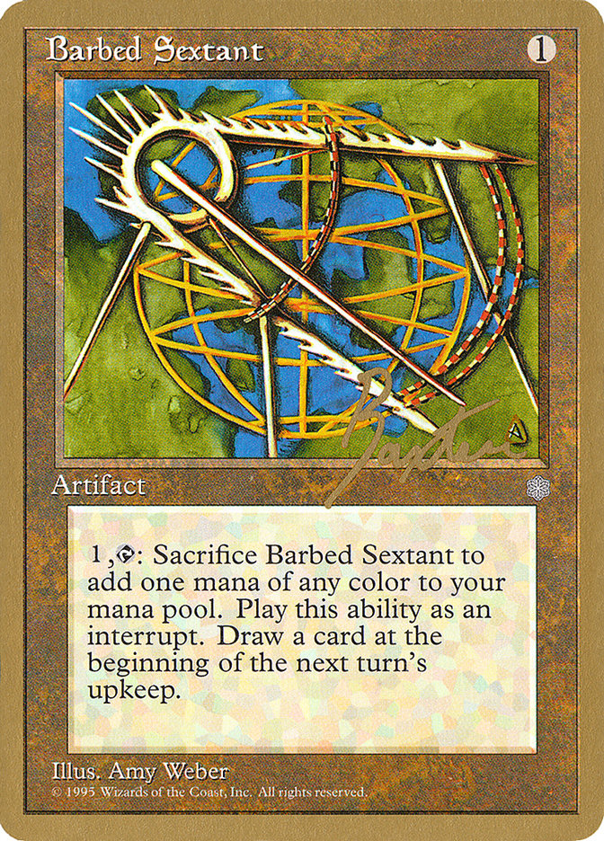 Barbed Sextant (George Baxter) [Pro Tour Collector Set] | Empire Gaming NC