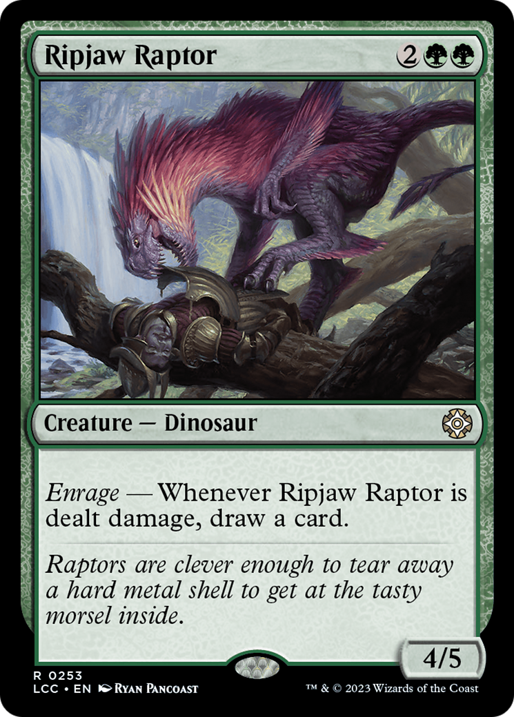 Ripjaw Raptor [The Lost Caverns of Ixalan Commander] | Empire Gaming NC