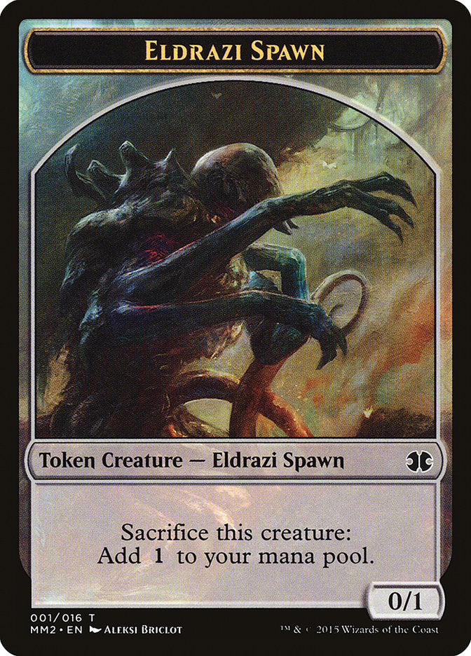 Eldrazi Spawn (001/016) [Modern Masters 2015 Tokens] | Empire Gaming NC