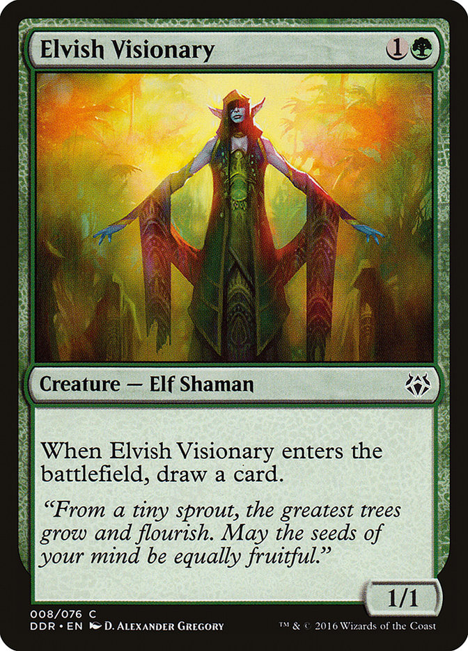 Elvish Visionary [Duel Decks: Nissa vs. Ob Nixilis] | Empire Gaming NC