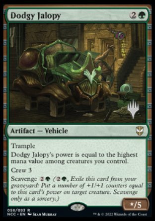 Dodgy Jalopy (Promo Pack) [Streets of New Capenna Commander Promos] | Empire Gaming NC