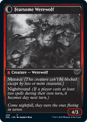 Fearful Villager // Fearsome Werewolf [Innistrad: Double Feature] | Empire Gaming NC