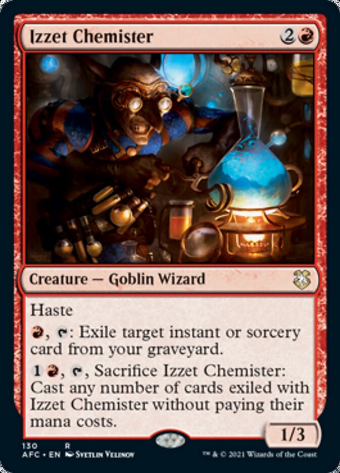 Izzet Chemister [Dungeons & Dragons: Adventures in the Forgotten Realms Commander] | Empire Gaming NC