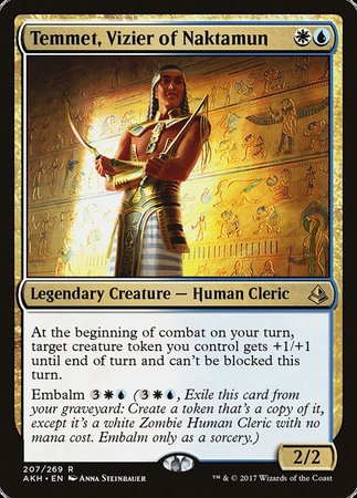 Temmet, Vizier of Naktamun [Amonkhet] | Empire Gaming NC