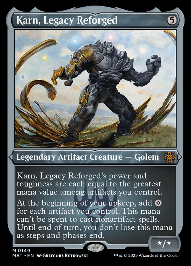 Karn, Legacy Reforged (Foil Etched) [March of the Machine: The Aftermath] | Empire Gaming NC