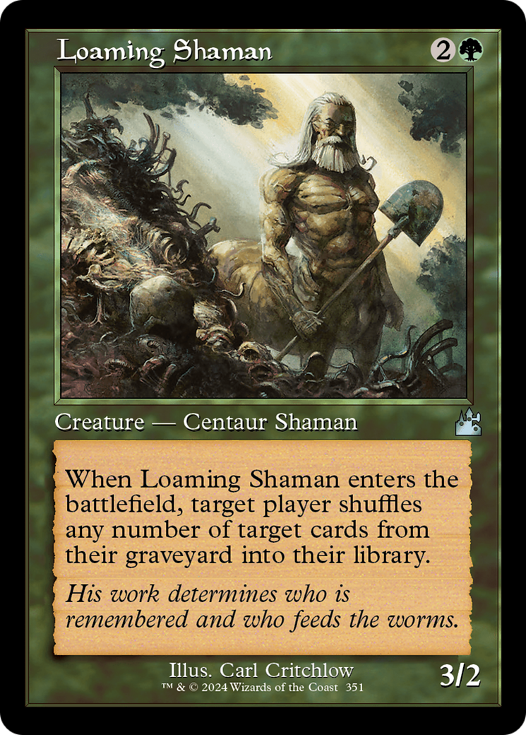 Loaming Shaman (Retro Frame) [Ravnica Remastered] | Empire Gaming NC