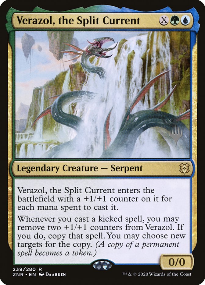 Verazol, the Split Current (Promo Pack) [Zendikar Rising Promos] | Empire Gaming NC