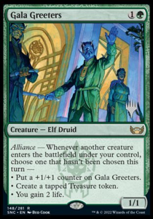 Gala Greeters (Promo Pack) [Streets of New Capenna Promos] | Empire Gaming NC