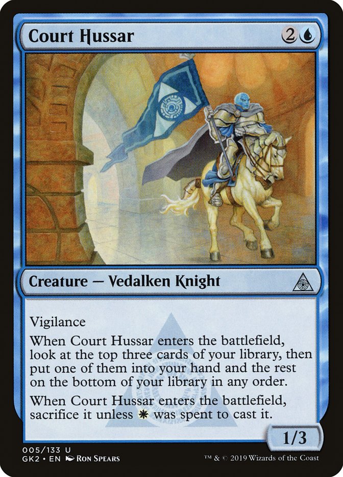 Court Hussar [Ravnica Allegiance Guild Kit] | Empire Gaming NC