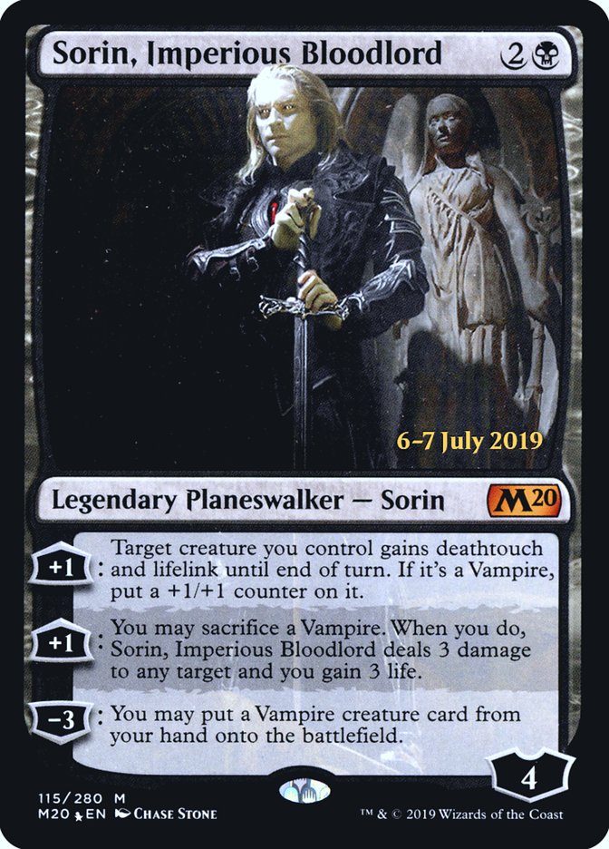 Sorin, Imperious Bloodlord  [Core Set 2020 Prerelease Promos] | Empire Gaming NC