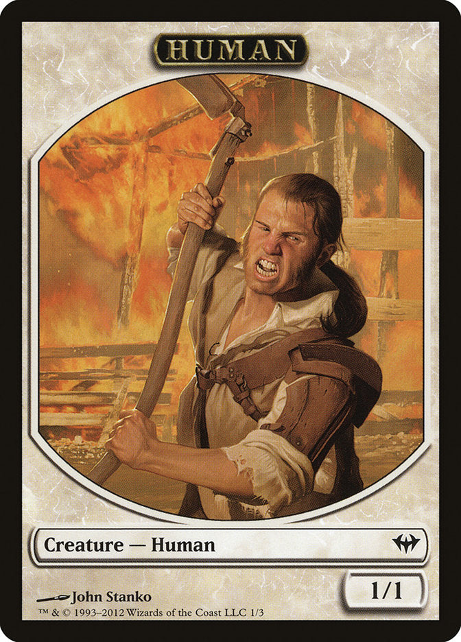 Human [Dark Ascension Tokens] | Empire Gaming NC