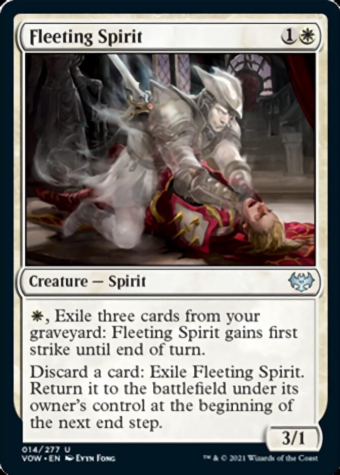 Fleeting Spirit [Innistrad: Crimson Vow] | Empire Gaming NC