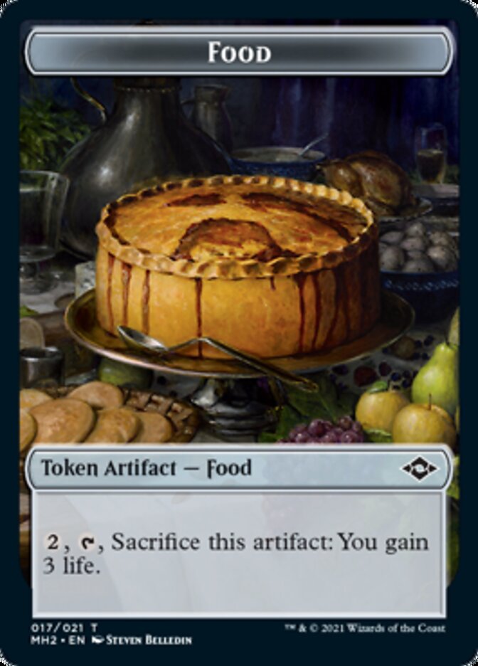 Food Token (#17) // Phyrexian Germ Token [Modern Horizons 2 Tokens] | Empire Gaming NC