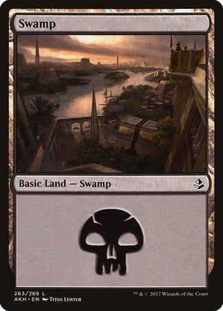 Swamp (263) [Amonkhet] | Empire Gaming NC