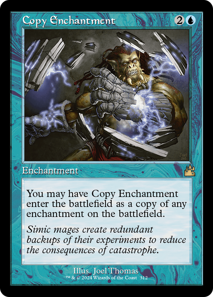 Copy Enchantment (Retro Frame) [Ravnica Remastered] | Empire Gaming NC